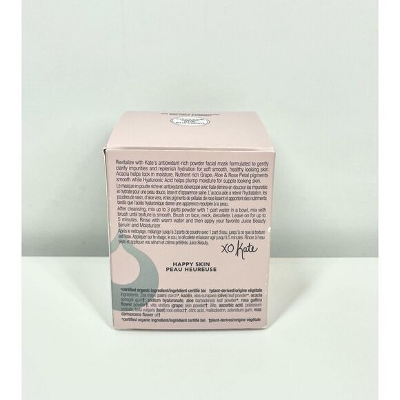 Juice Beauty X Kate Hudson Revitalizing Acacia + Rose Powder Mask 1.7 fl oz NIB - Picture 2 of 2